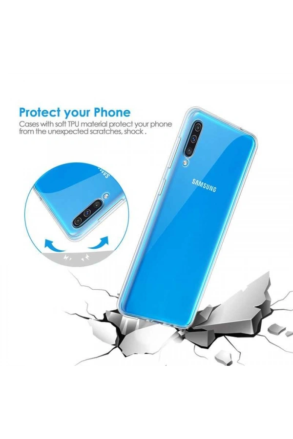 Galaxy A70 Kılıf Zore Süper Silikon Kapak