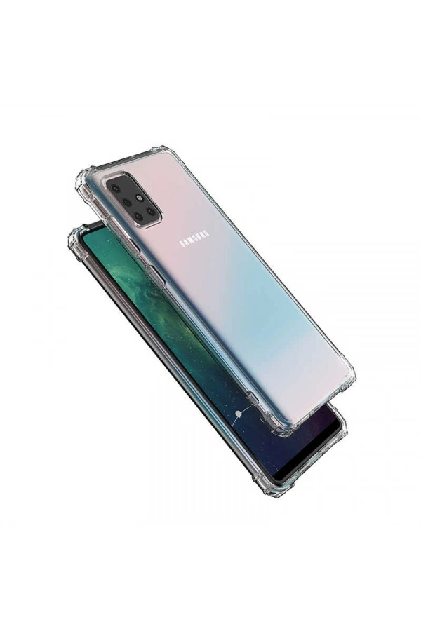Galaxy A71 Kılıf Zore Nitro Anti Shock Silikon