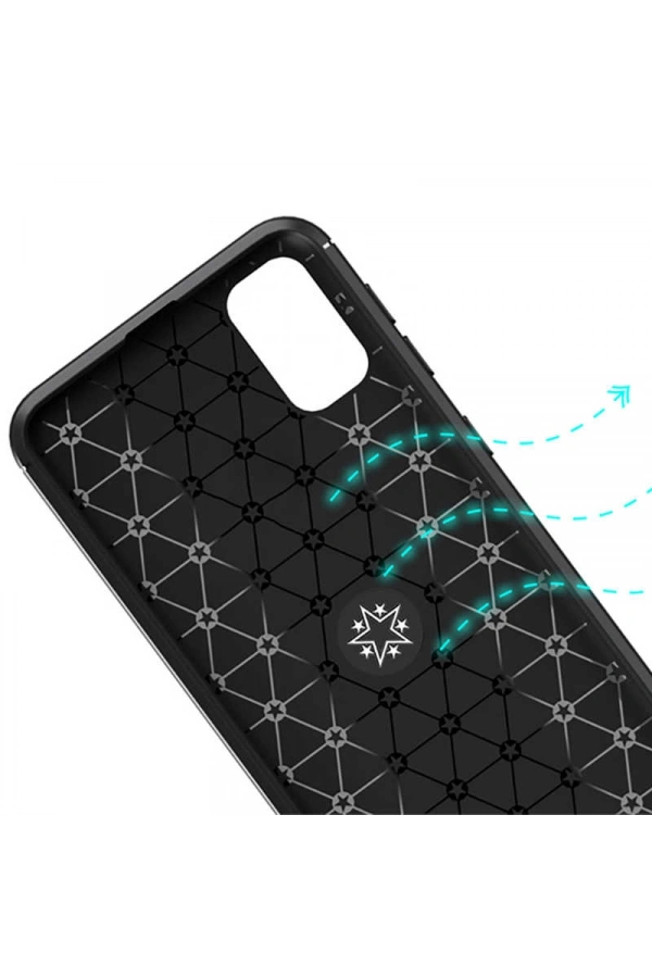 Galaxy A71 Kılıf Zore Ravel Silikon Kapak