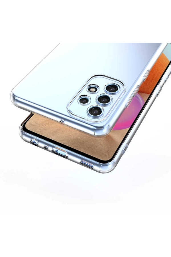 Galaxy A72 Kılıf Zore Kamera Korumalı Süper Silikon Kapak