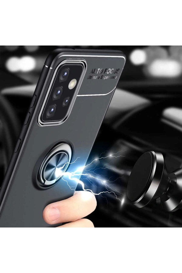 Galaxy A72 Kılıf Zore Ravel Silikon Kapak