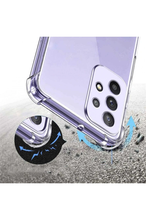 Galaxy A73 Kılıf Zore Kamera Korumalı Nitro Anti Shock Silikon