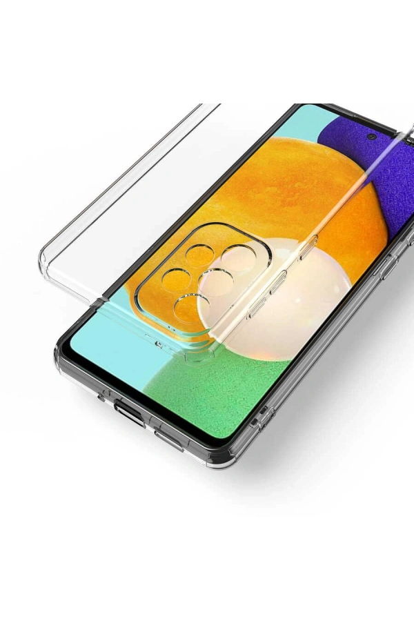 Galaxy A73 Kılıf Zore Kamera Korumalı Süper Silikon Kapak