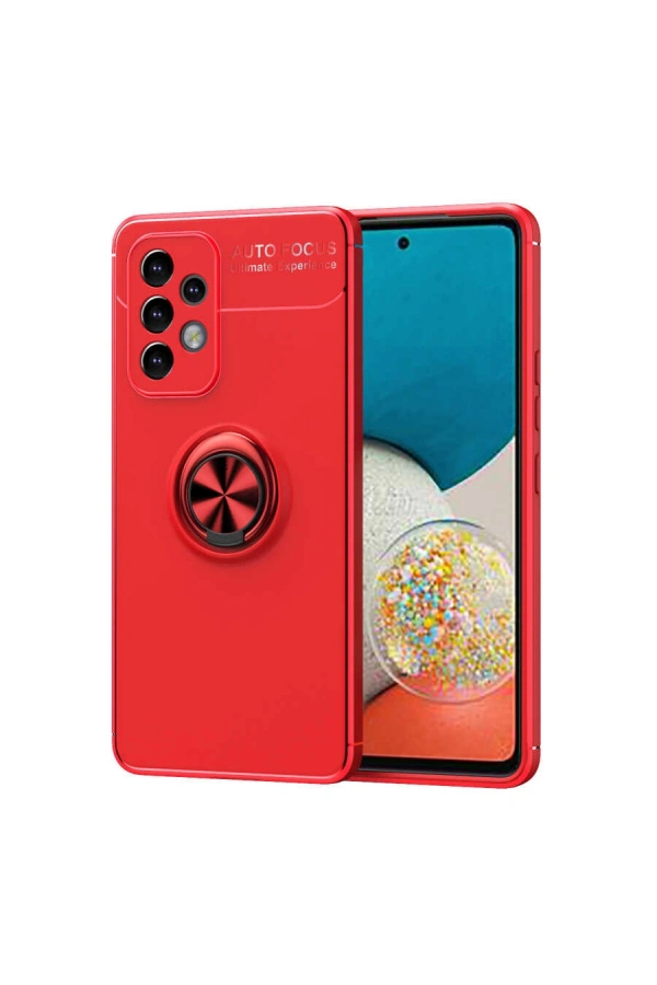 Galaxy A73 Kılıf Zore Ravel Silikon Kapak