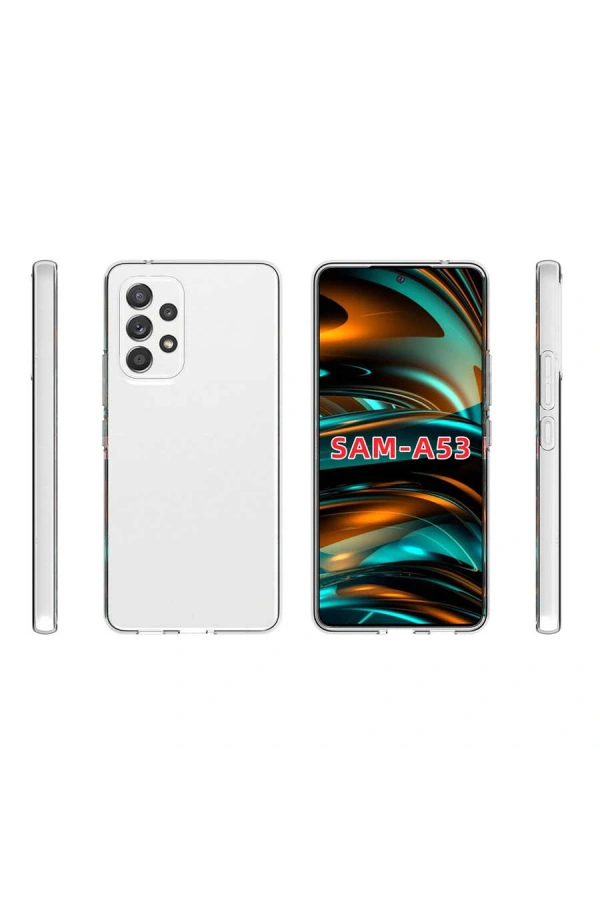 Galaxy A73 Kılıf Zore Süper Silikon Kapak
