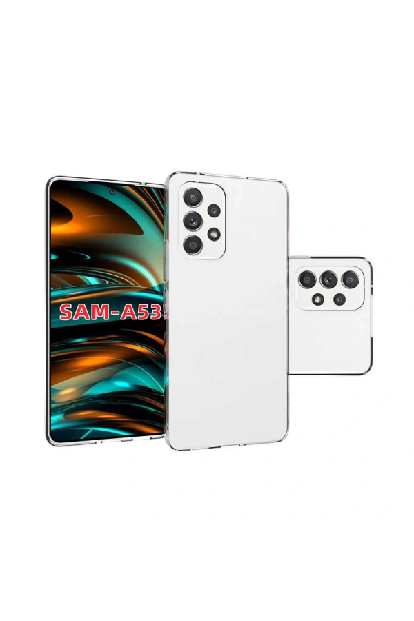 Galaxy A73 Kılıf Zore Süper Silikon Kapak