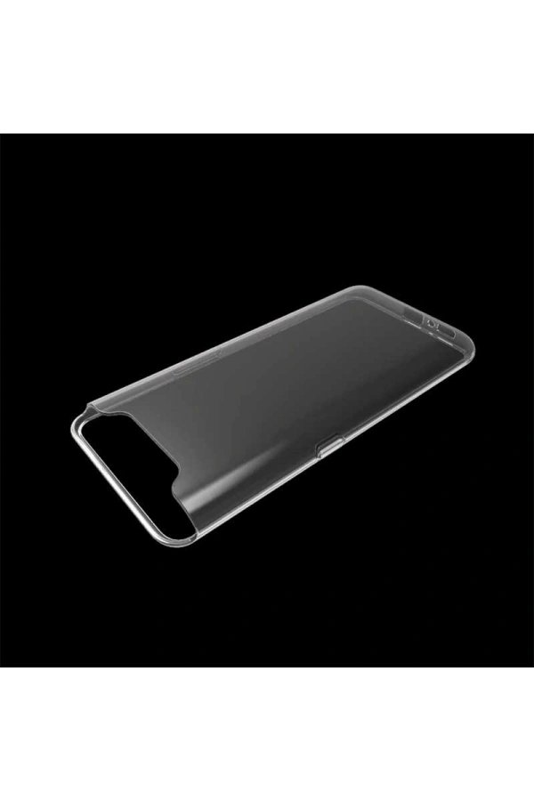 Galaxy A80 Kılıf Zore Süper Silikon Kapak