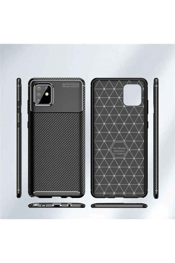 Galaxy A81 (Note 10 Lite) Kılıf Zore Negro Silikon Kapak