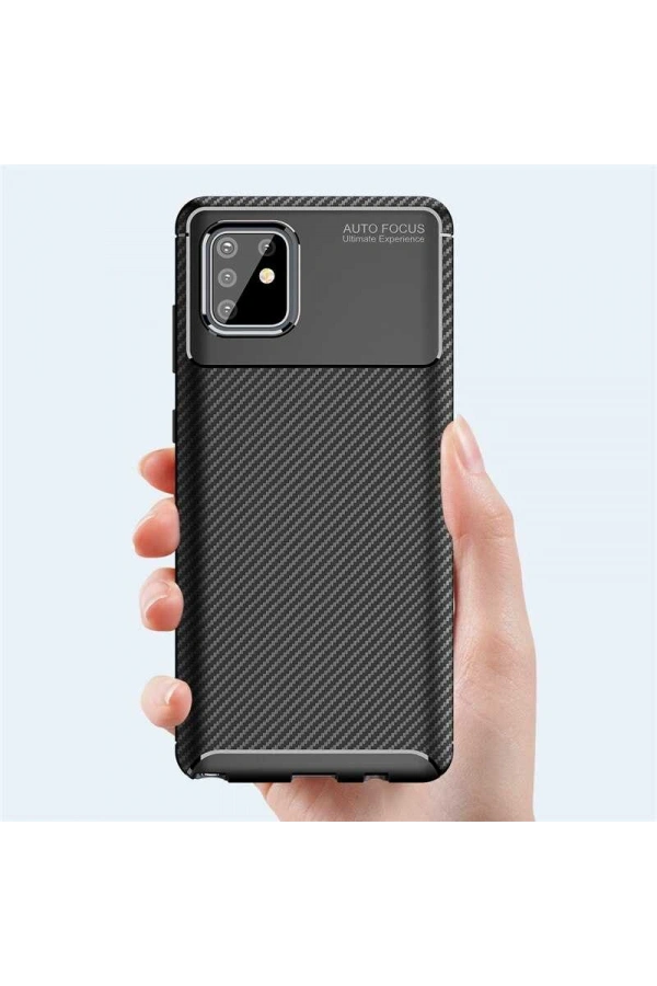 Galaxy A81 (Note 10 Lite) Kılıf Zore Negro Silikon Kapak