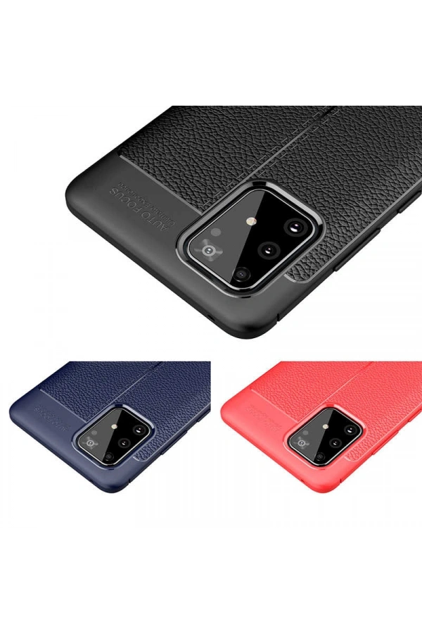 Galaxy A91 (S10 Lite) Kılıf Zore Niss Silikon Kapak