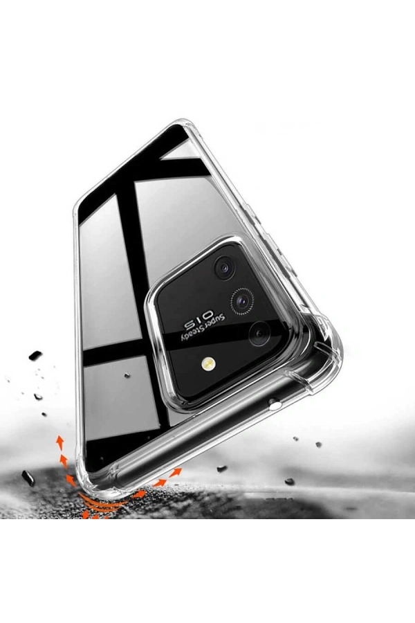 Galaxy A91 (S10 Lite) Kılıf Zore Nitro Anti Shock Silikon