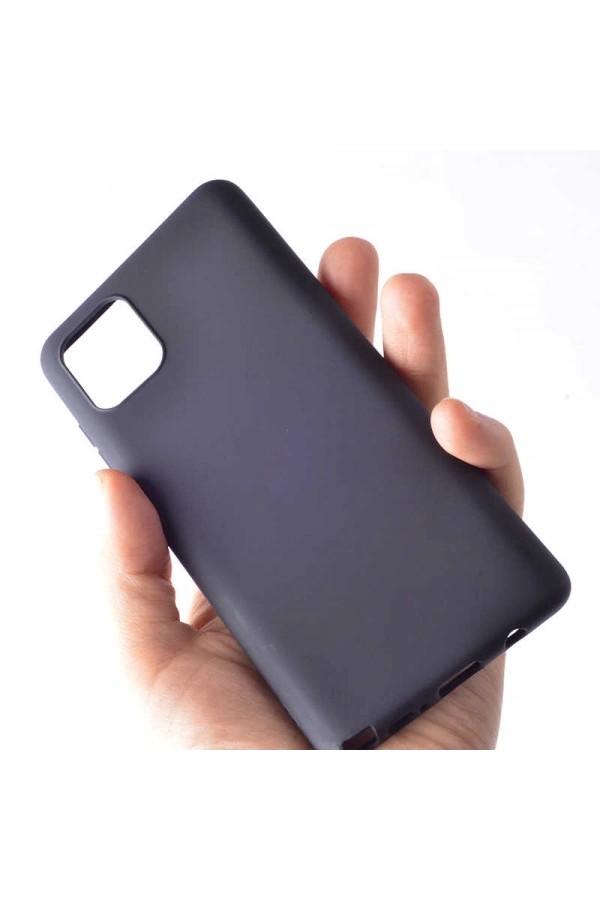 Galaxy A91 (S10 Lite) Kılıf Zore Premier Silikon Kapak