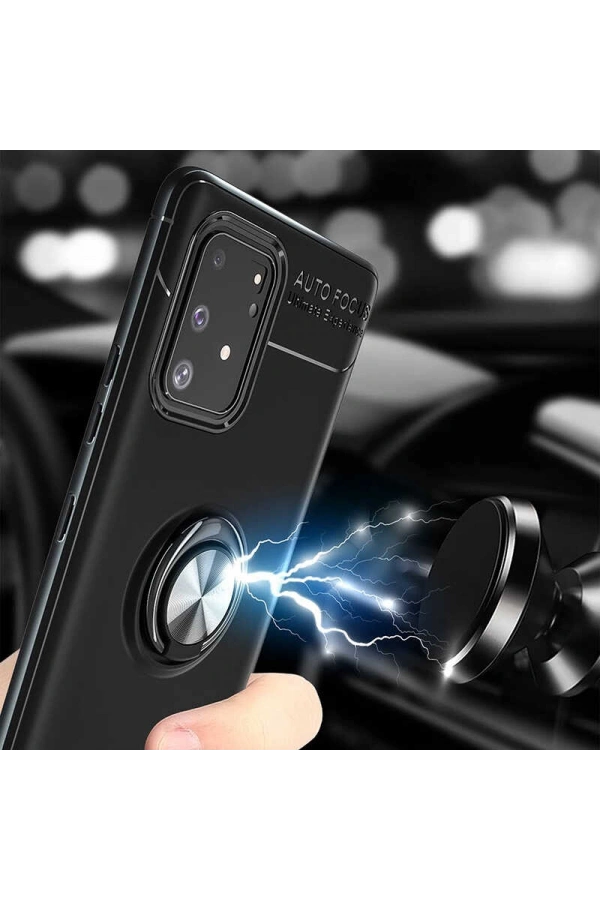 Galaxy A91 (S10 Lite) Kılıf Zore Ravel Silikon Kapak