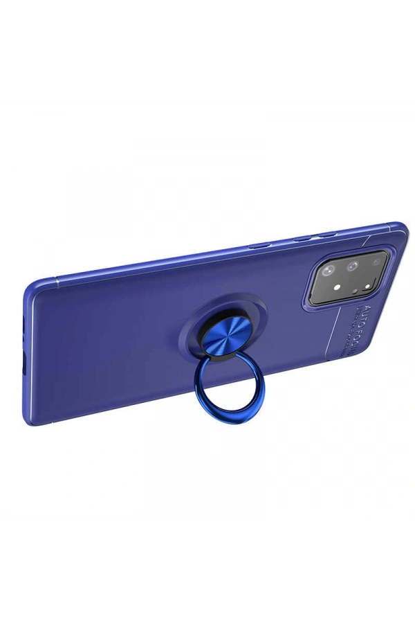 Galaxy A91 (S10 Lite) Kılıf Zore Ravel Silikon Kapak