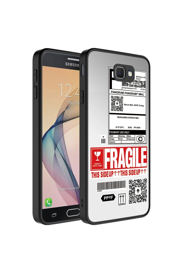 Galaxy J7 Prime Kılıf Aynalı Desenli Kamera Korumalı Parlak Zore Mirror Kapak