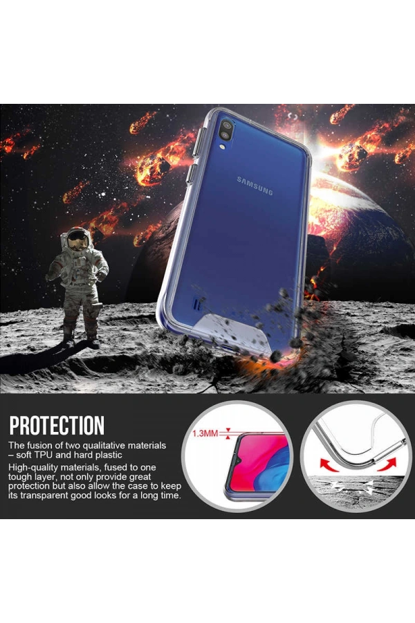 Galaxy M10 Kılıf Zore Gard Silikon