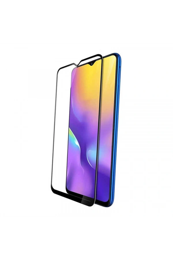 Galaxy M10S Zore Kenarları Kırılmaya Dayanıklı Cam Ekran Koruyucu