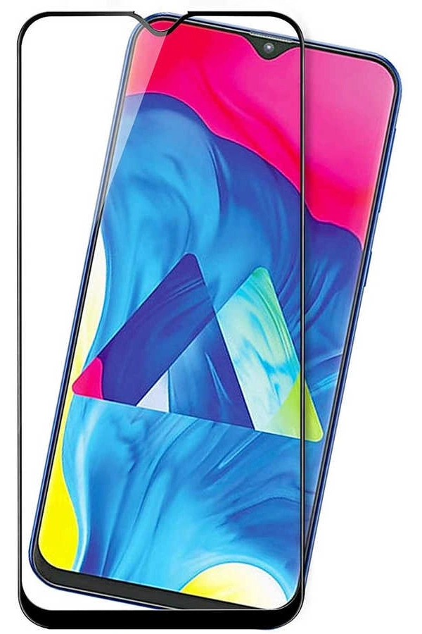 Galaxy M10S Zore Kenarları Kırılmaya Dayanıklı Cam Ekran Koruyucu