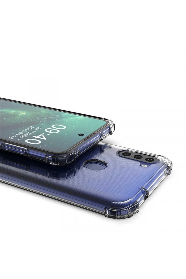 Galaxy M11 Kılıf Zore Nitro Anti Shock Silikon