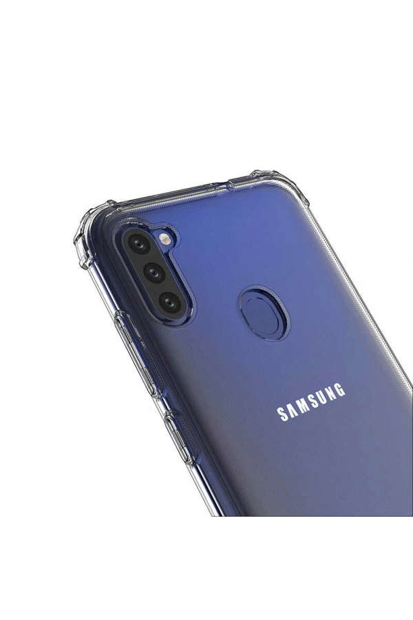 Galaxy M11 Kılıf Zore Nitro Anti Shock Silikon