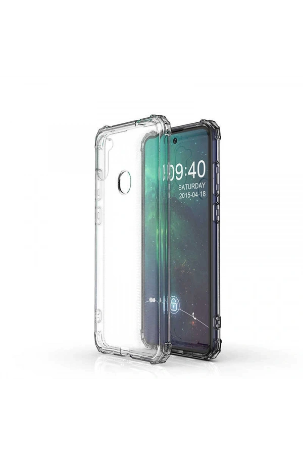 Galaxy M11 Kılıf Zore Nitro Anti Shock Silikon