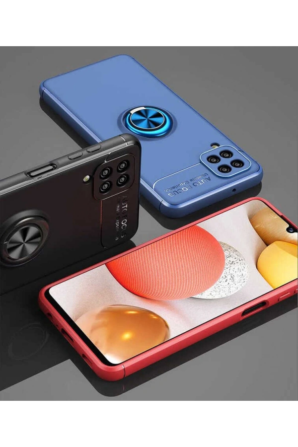 Galaxy M12 Kılıf Zore Ravel Silikon Kapak