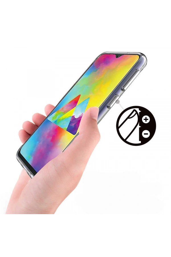 Galaxy M20 Kılıf Zore Gard Silikon