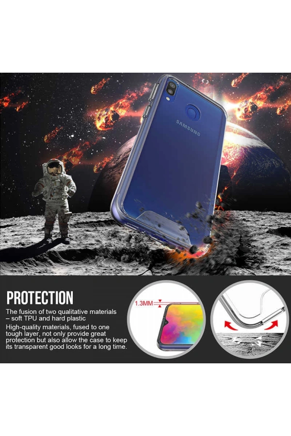 Galaxy M20 Kılıf Zore Gard Silikon