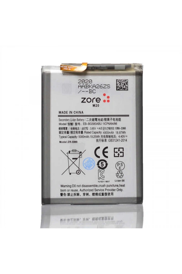 Galaxy M20 Zore Tam Orjinal Batarya