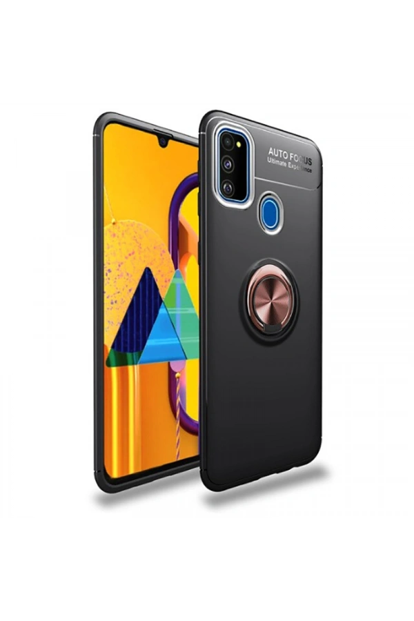 Galaxy M21 Kılıf Zore Ravel Silikon Kapak