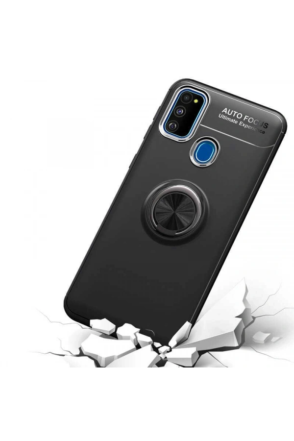 Galaxy M21 Kılıf Zore Ravel Silikon Kapak