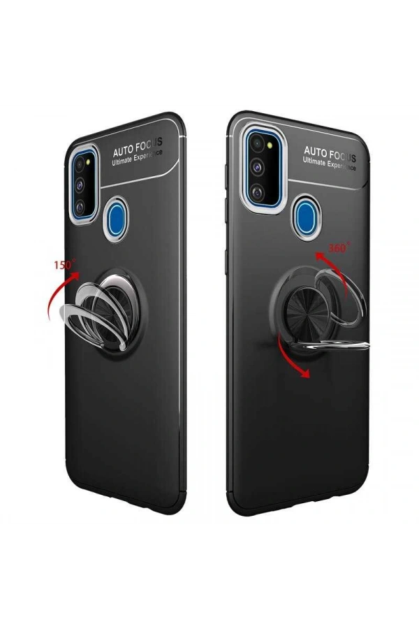Galaxy M21 Kılıf Zore Ravel Silikon Kapak