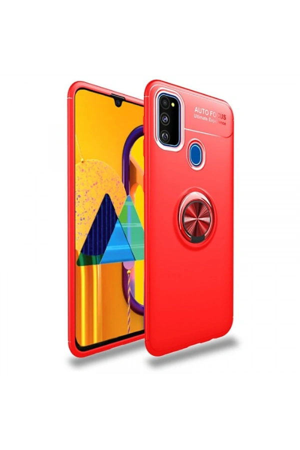 Galaxy M21 Kılıf Zore Ravel Silikon Kapak