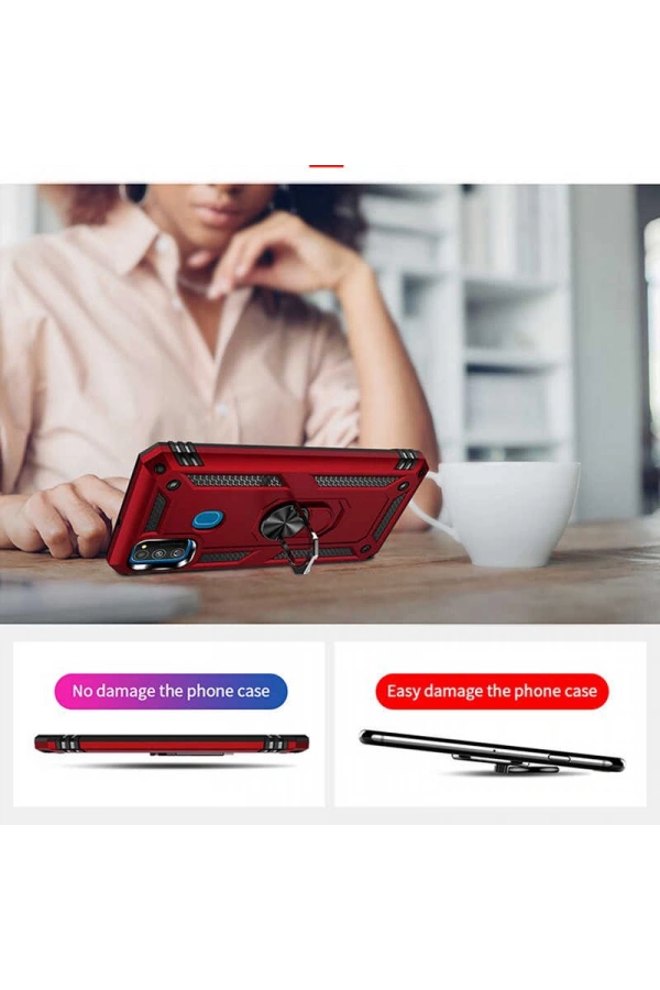 Galaxy M21 Kılıf Zore Vega Kapak