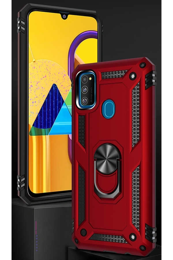 Galaxy M21 Kılıf Zore Vega Kapak