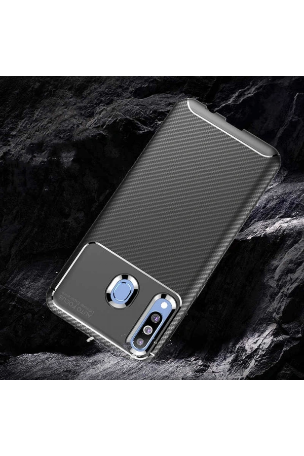Galaxy M30 Kılıf Zore Negro Silikon Kapak
