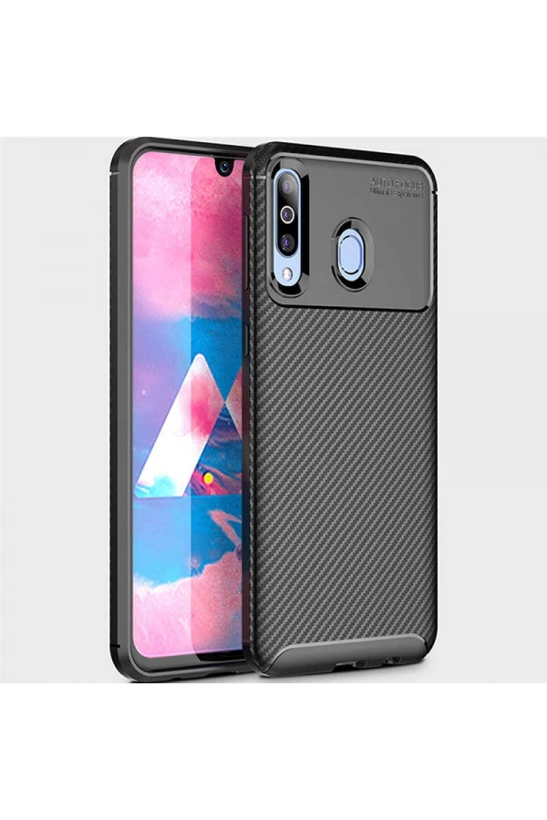 Galaxy M30 Kılıf Zore Negro Silikon Kapak