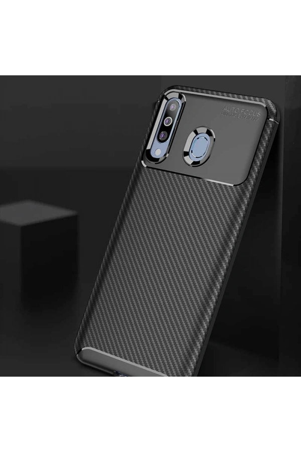Galaxy M30 Kılıf Zore Negro Silikon Kapak