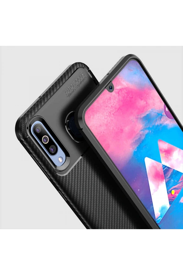 Galaxy M30 Kılıf Zore Negro Silikon Kapak