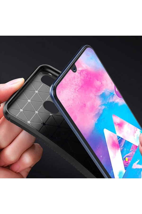 Galaxy M30 Kılıf Zore Negro Silikon Kapak