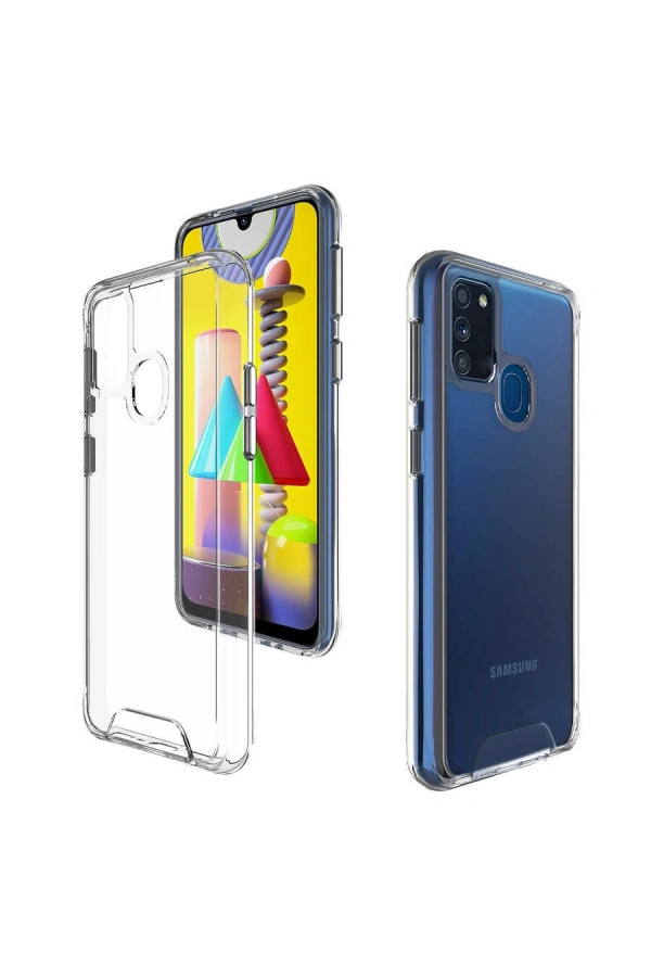 Galaxy M30S Kılıf Zore Gard Silikon