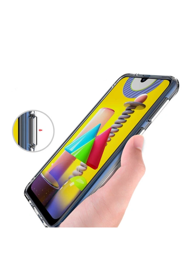 Galaxy M30S Kılıf Zore Gard Silikon