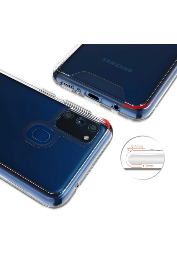 Galaxy M30S Kılıf Zore Gard Silikon