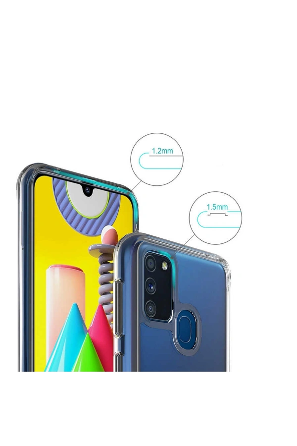 Galaxy M30S Kılıf Zore Gard Silikon