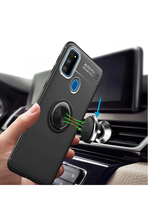 Galaxy M30S Kılıf Zore Ravel Silikon Kapak