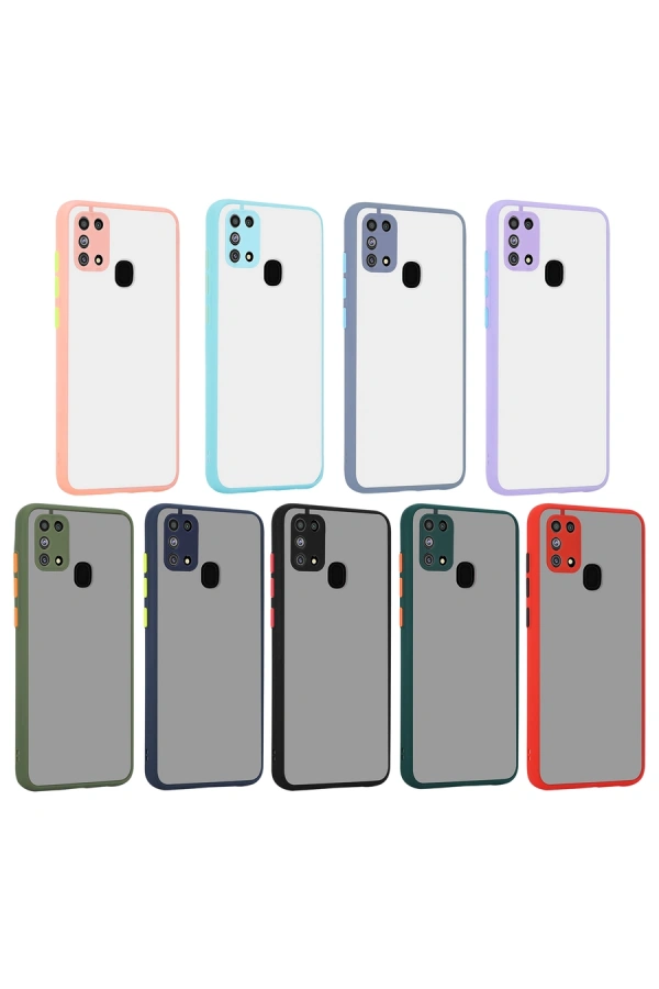 Galaxy M31 Kılıf Zore Hux Kapak