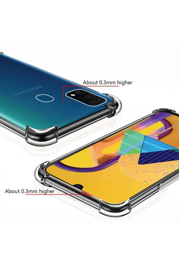 Galaxy M31 Kılıf Zore Nitro Anti Shock Silikon