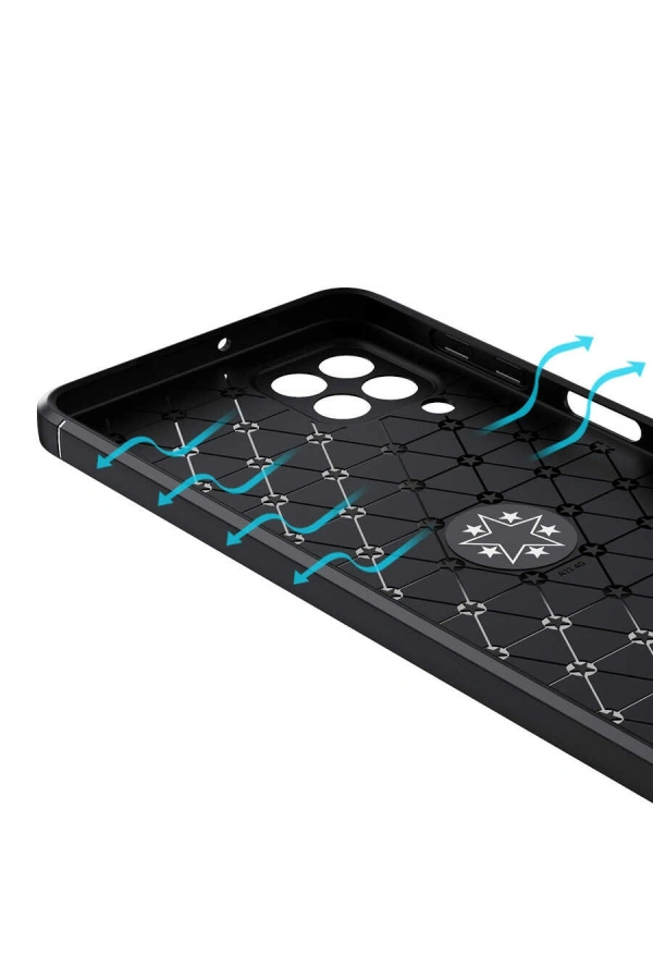 Galaxy M32 Kılıf Zore Ravel Silikon Kapak