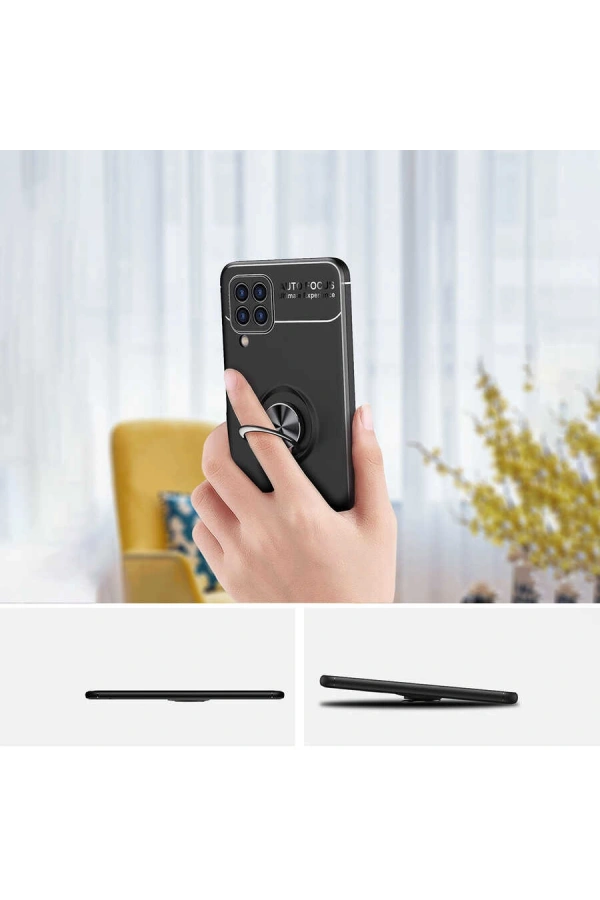 Galaxy M32 Kılıf Zore Ravel Silikon Kapak