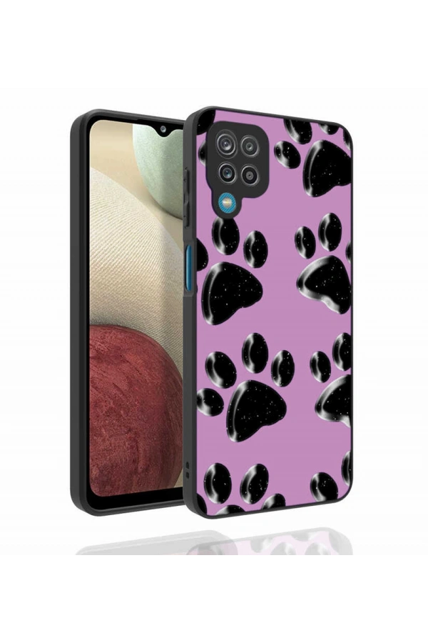 Galaxy M33 Kılıf Desenli Kamera Korumalı Parlak Zore Nora Kapak